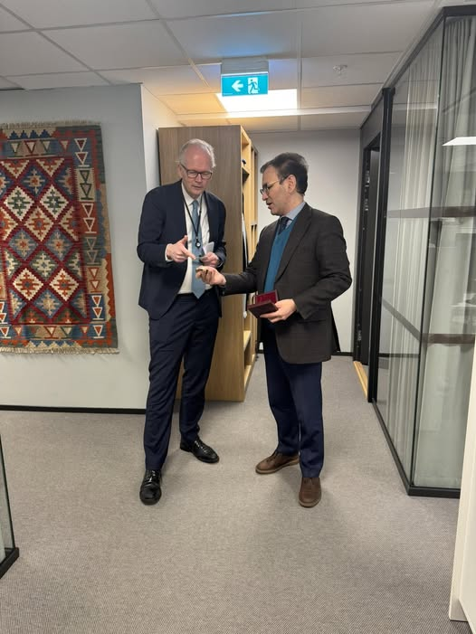 Жавлон Вахабов встретился с директором NOREF