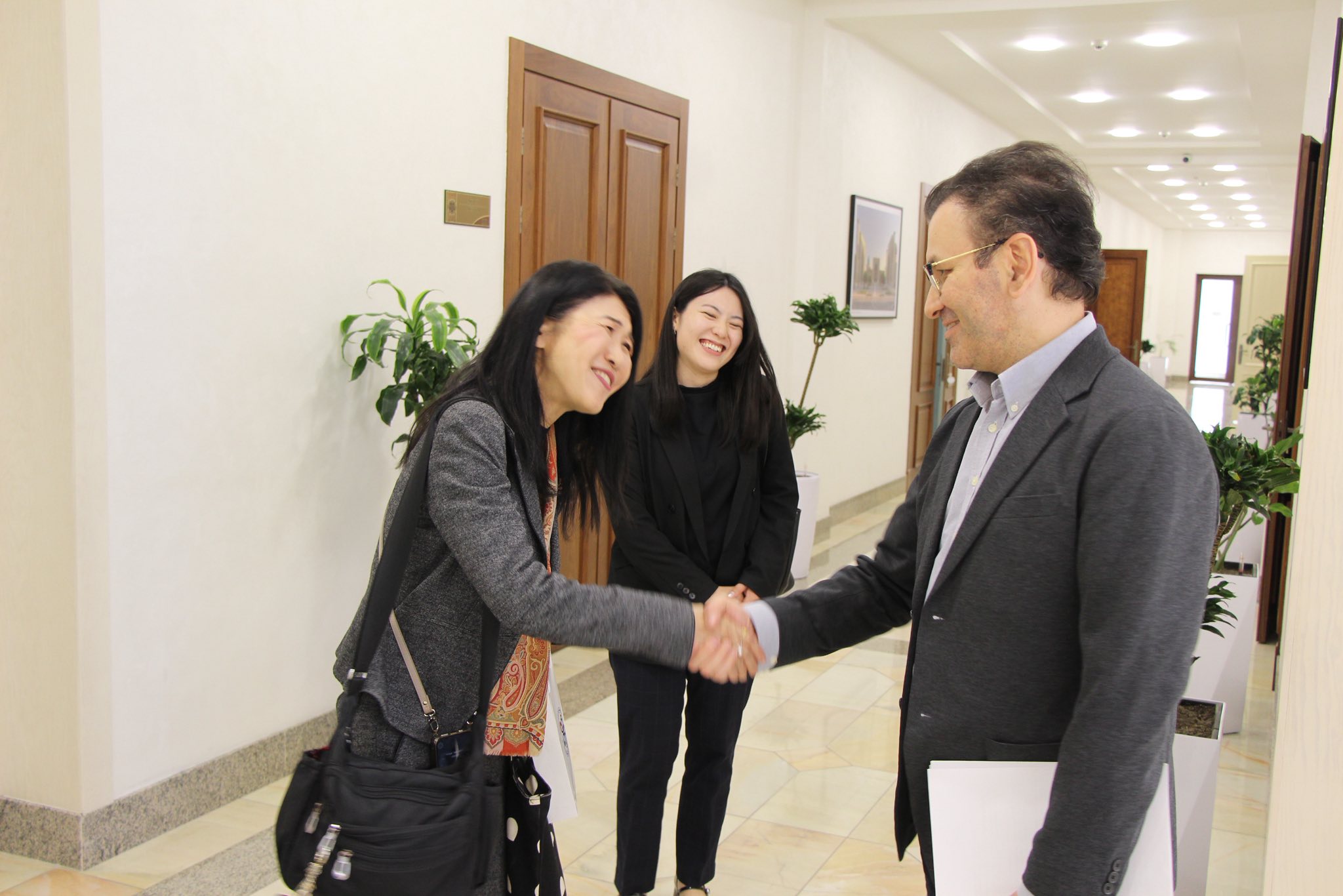 Директор МИЦА провел встречу с профессором Университета Кейо