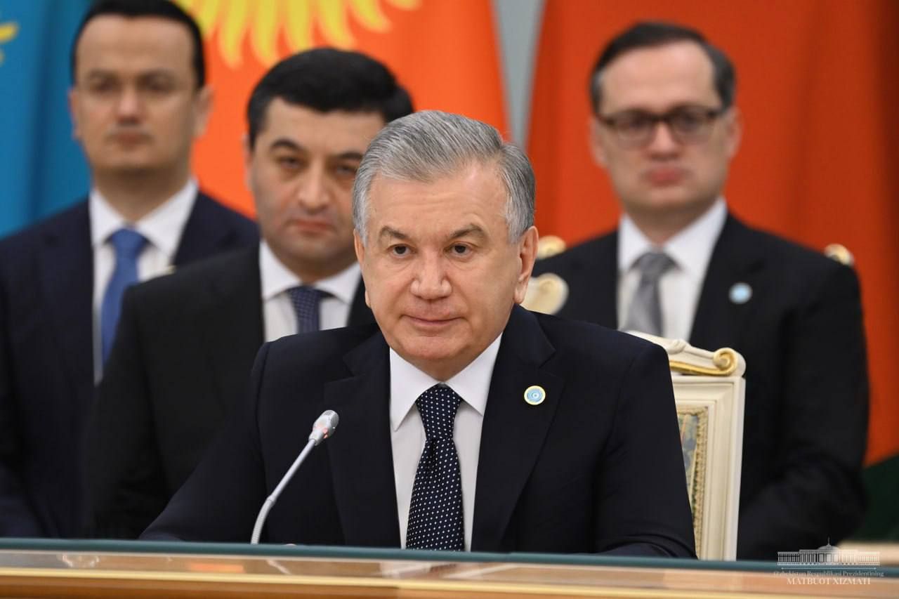 Президент Шавкат Мирзиёев участвует в саммите Организации тюркских государств в Астане