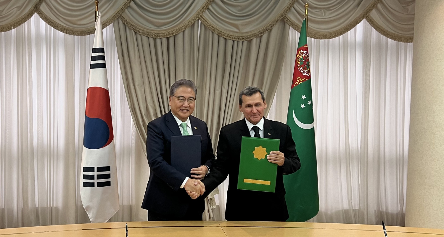 Туркменистан и Республика Корея подписали двусторонние документы