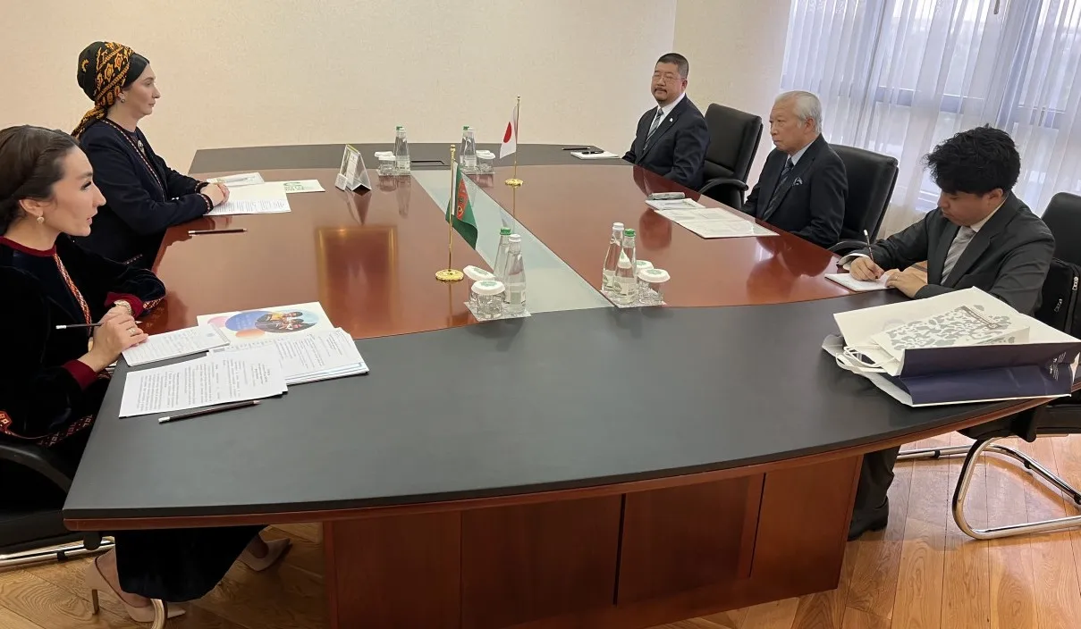 В МИД Туркменистана обсудили сотрудничество с фондом «Ниппон»
