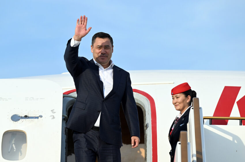 Президент Садыр Жапаров посетит ОАЭ с рабочим визитом