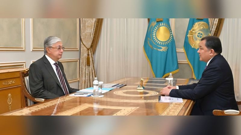 К.-Ж. Токаев принял акима Мангистауской области