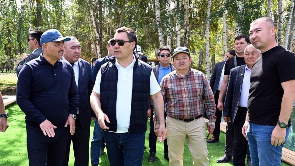 С. Жапаров посетил санаторий «Жыргалан» после его капитальной реконструкции