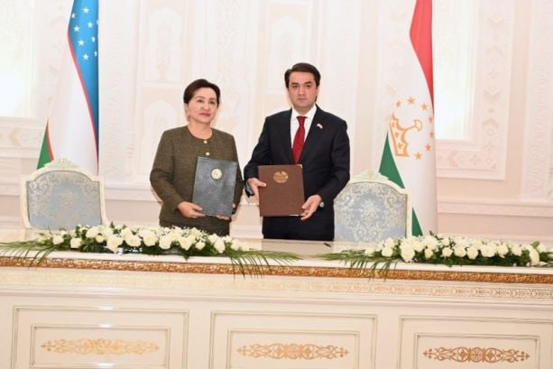 Р. Эмомали встретился с Т. Нарбаевой