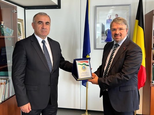 Таджикистан и Бельгия обсудили широкий спектр сотрудничества