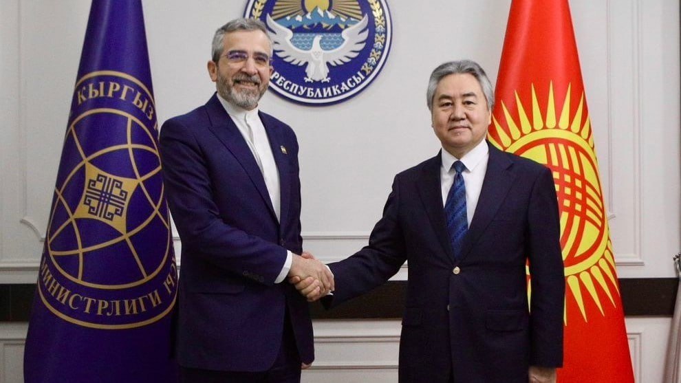 Глава МИД Кыргызстана и замглавы МИД Ирана обсудили вопросы сотрудничества