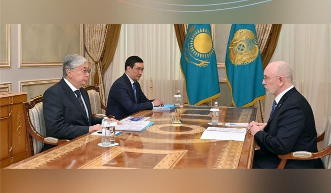 Q.J.Toqayev Sudyalar oliy kengashi raisi D.Shippni qabul qildi