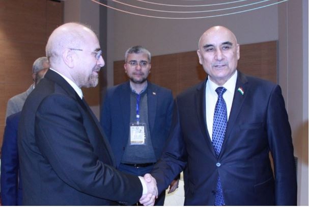 M. Zokirzoda met with Chairman of the Majlis of the Islamic Council of the Islamic Republic of Iran M.B. Kolibof