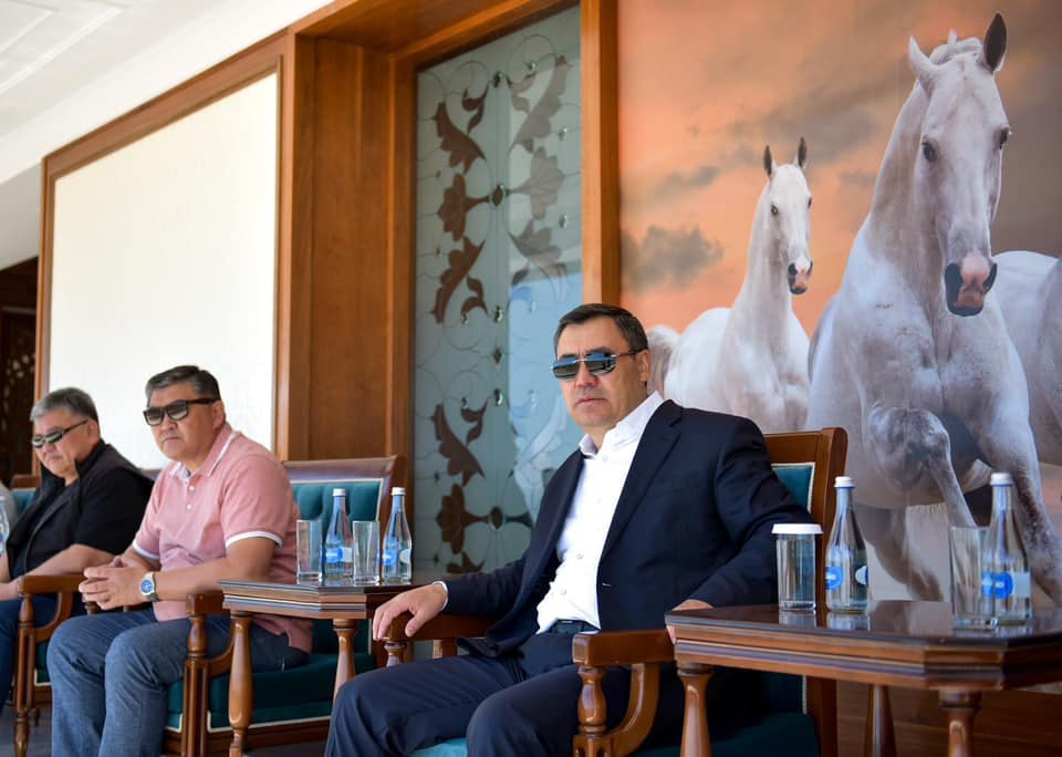 С. Жапаров открыл первый Кубок мира среди клубных команд по Кок бору 2023