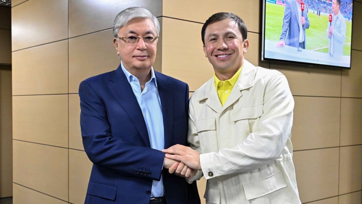 Президент принял президента Национального олимпийского комитета Г. Головкина