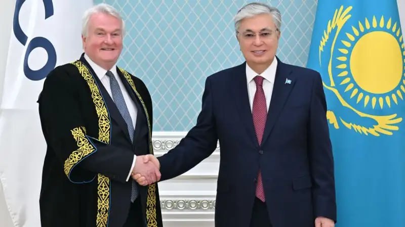 К.-Ж. Токаев встретился с новым главой суда МФЦА