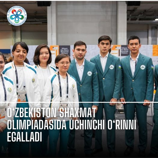 Uzbekistan Claims Third Place at Chess Olympiad
