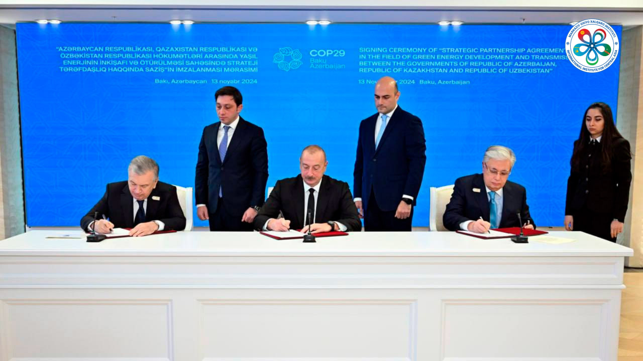 Узбекистан, Азербайджан и Казахстан стали партнерами в области 