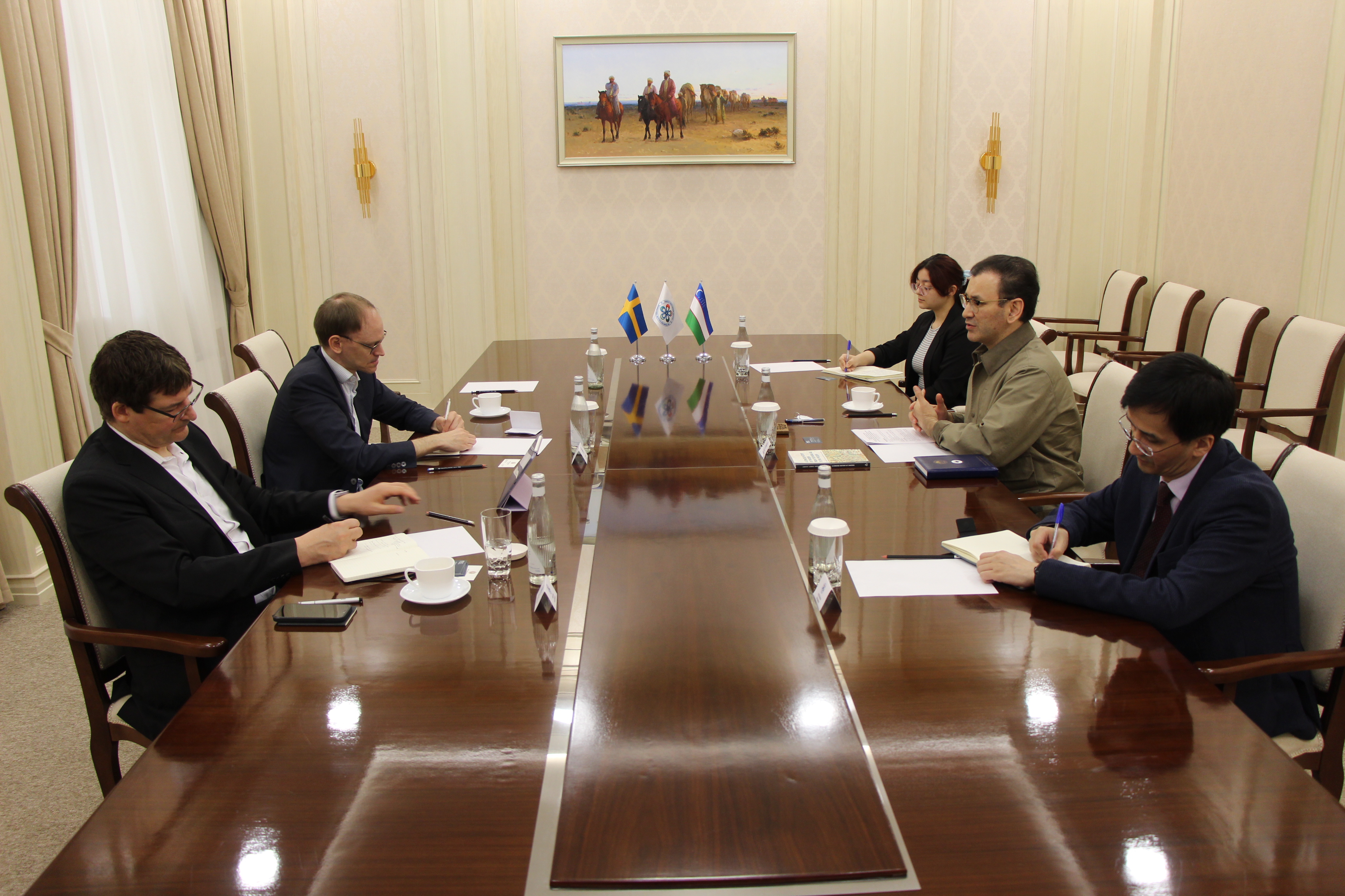 В МИЦА состоялась встреча со шведскими экспертами по перспективам расширения академического сотрудничества