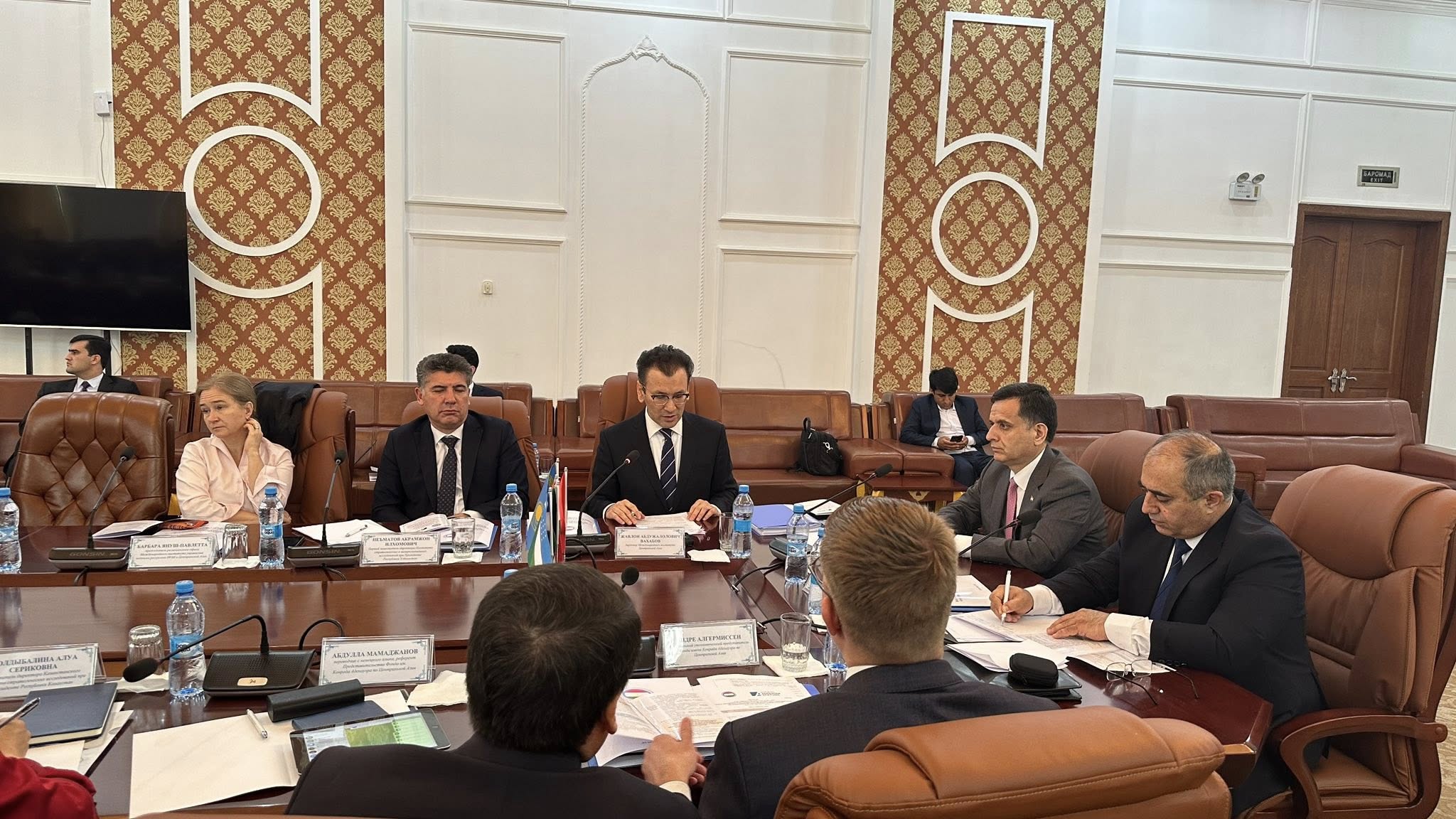 Выступление директора Международного института Центральной Азии Жавлона Вахабова на региональной конференции «Интеграция стран Центральной Азии на фоне современных глобальных перемен: состояние и перспективы»