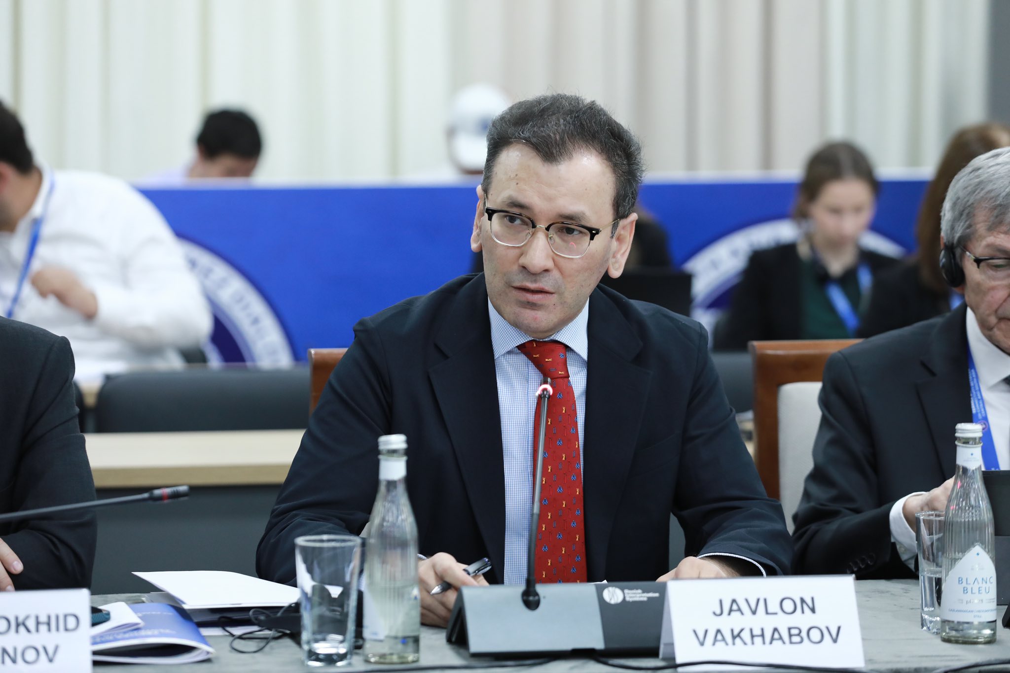 Выступление директора МИЦА Жавлона Вахабова  в первом заседании Термезского диалога по взаимосвязанности между Центральной и Южной Азией на тему «Строительство общего пространства мира, дружбы и процветания»  