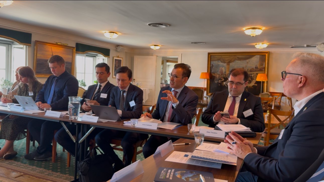 Speech by Javlon Vakhabov, Director of the IICA, at the Conference in Stockholm. Day 1