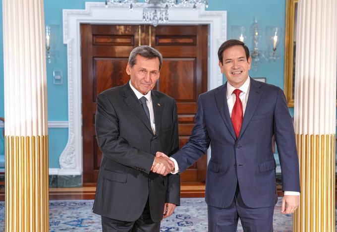 МИД Туркменистана встретился с Государственным секретарём США