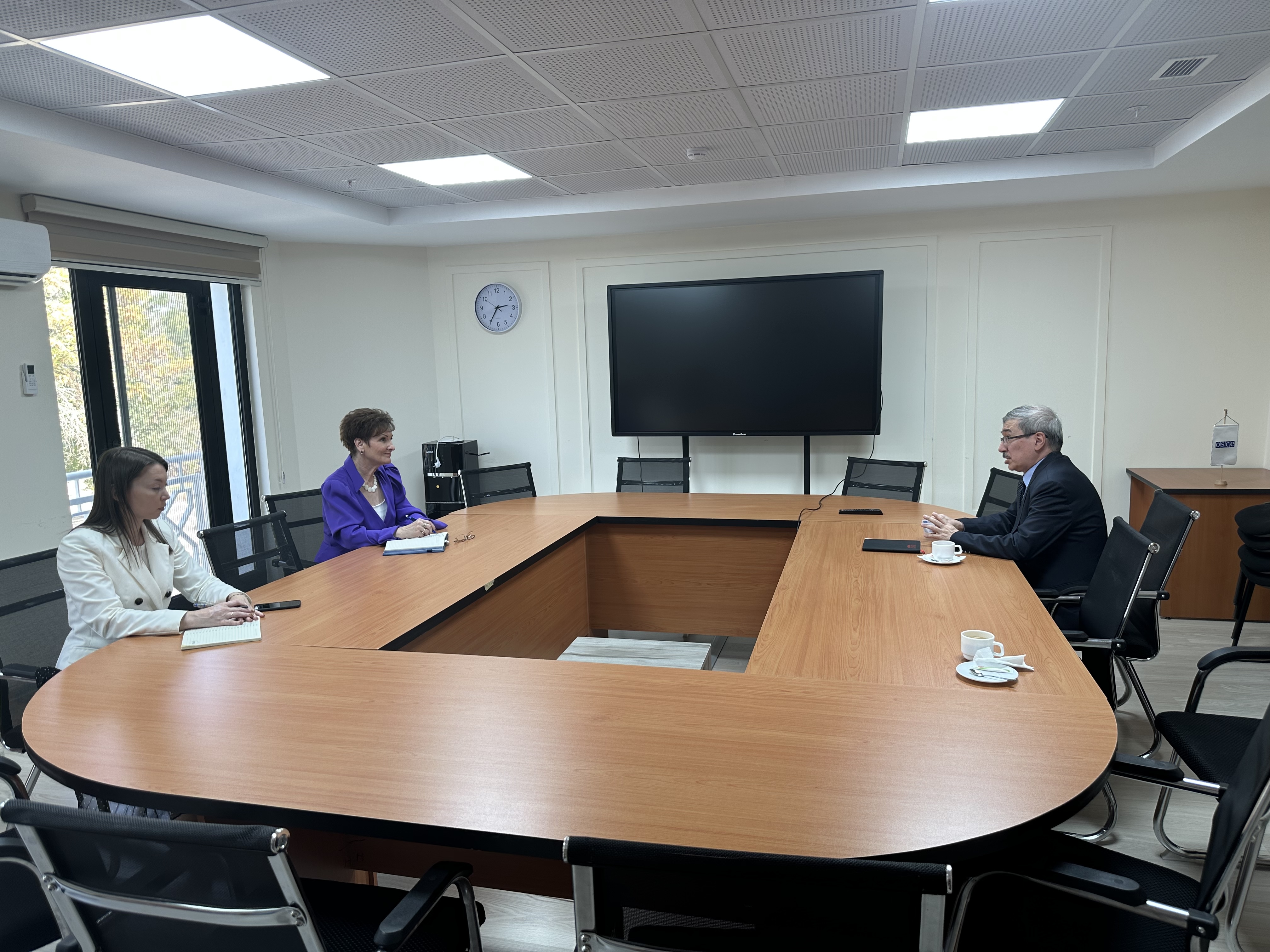 Эксперты МИЦА провели встречу в Центре ОБСЕ в Ашхабаде