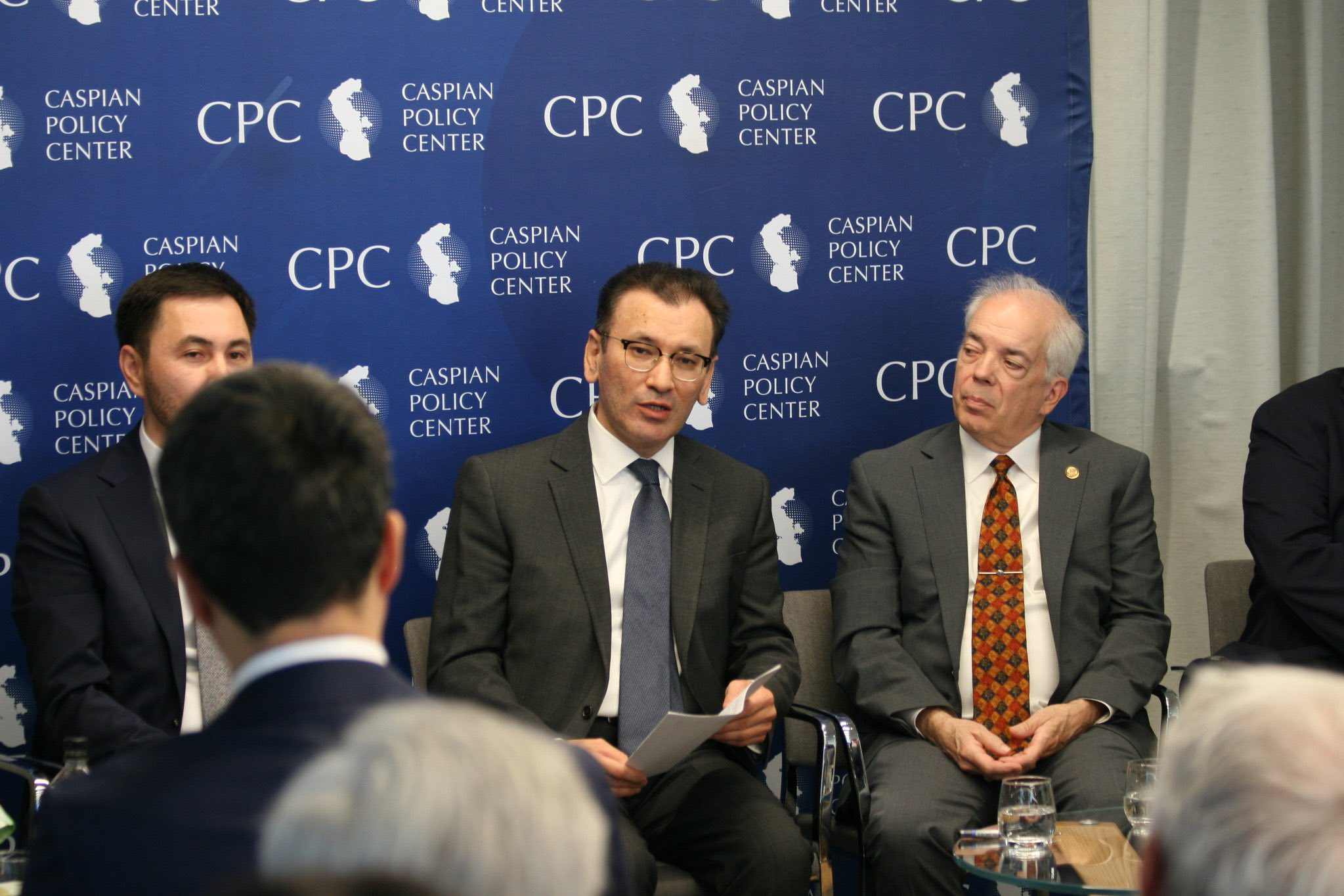 Выступление Посла Жавлона Вахабова, директора МИЦА, на круглом столе в Центре Каспийской политики на тему: «Десятилетие партнёрства: что дальше для формата C5+1?»