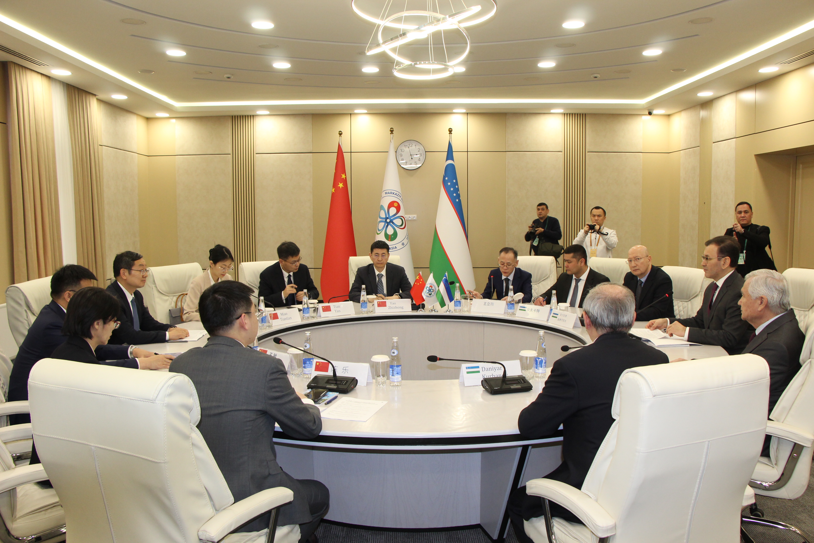 В МИЦА состоялась протокольная  встреча в рамках узбекско-китайского научного симпозиума