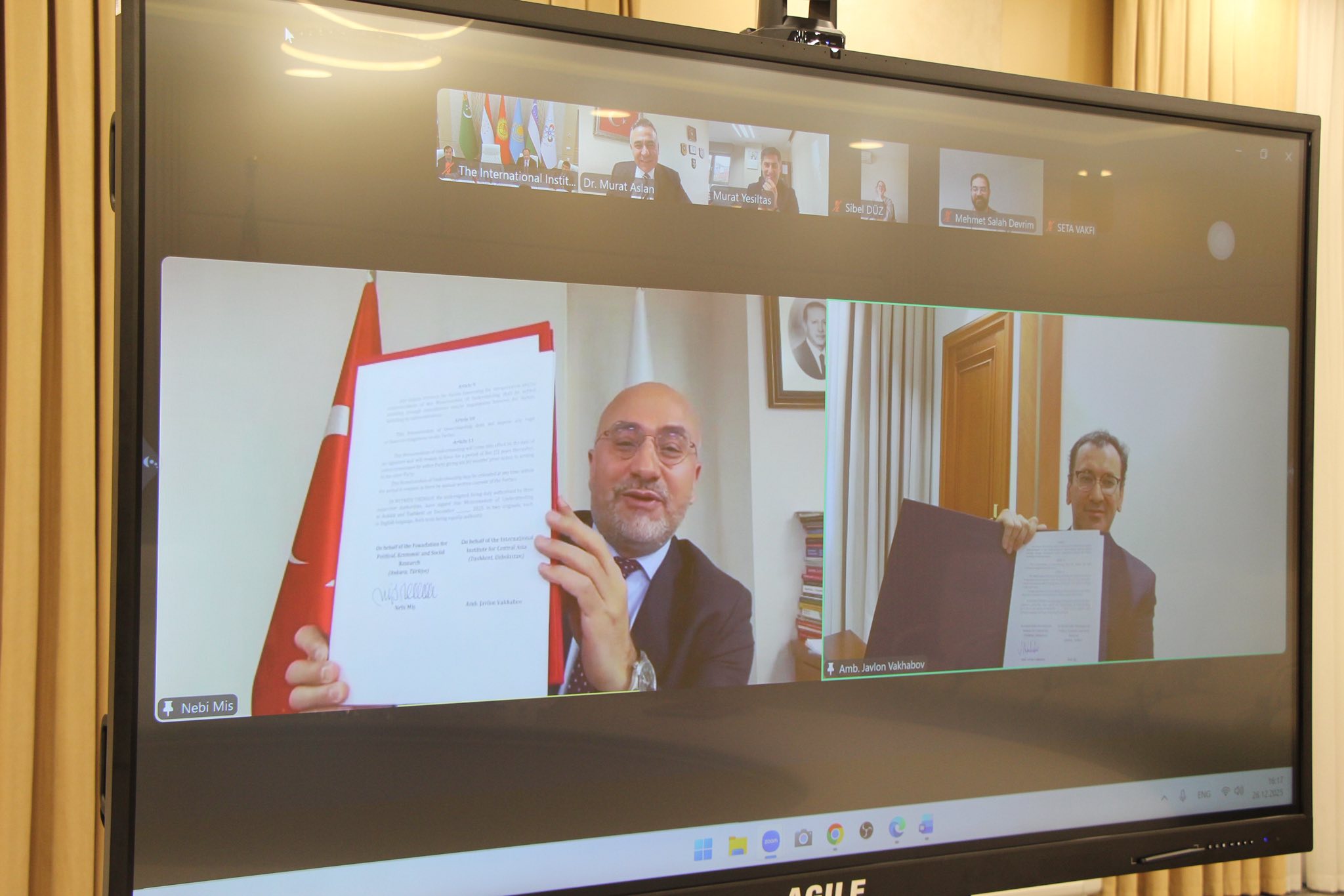 МИЦА и турецкий аналитический центр налаживают исследовательское партнёрство