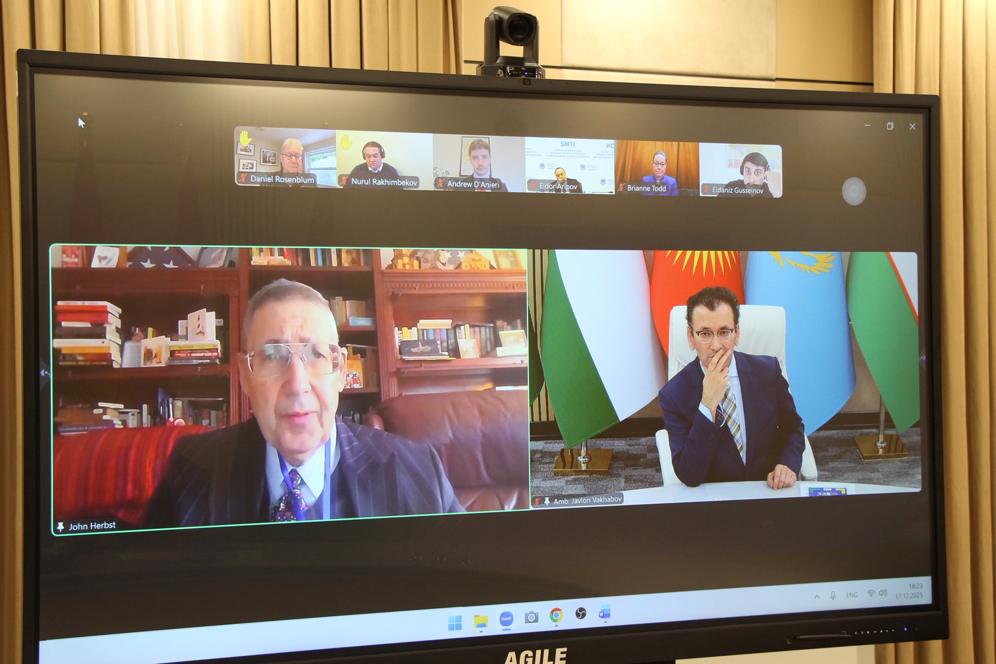 Жавлон Вахабов: «Вовлечение Азербайджана открывает новые возможности для С5+1»