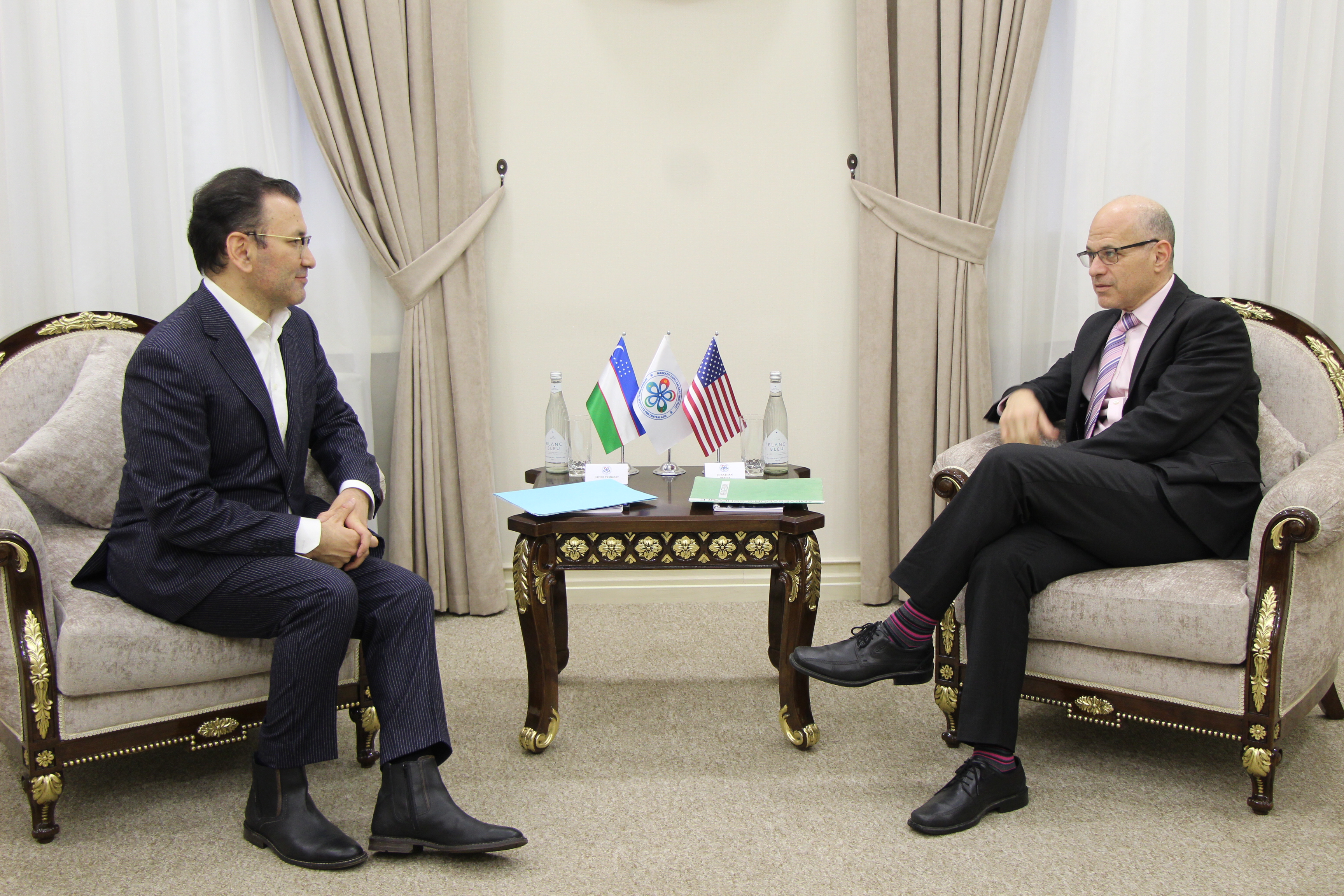 Директор МИЦА провёл встречу с Послом США в Узбекистане