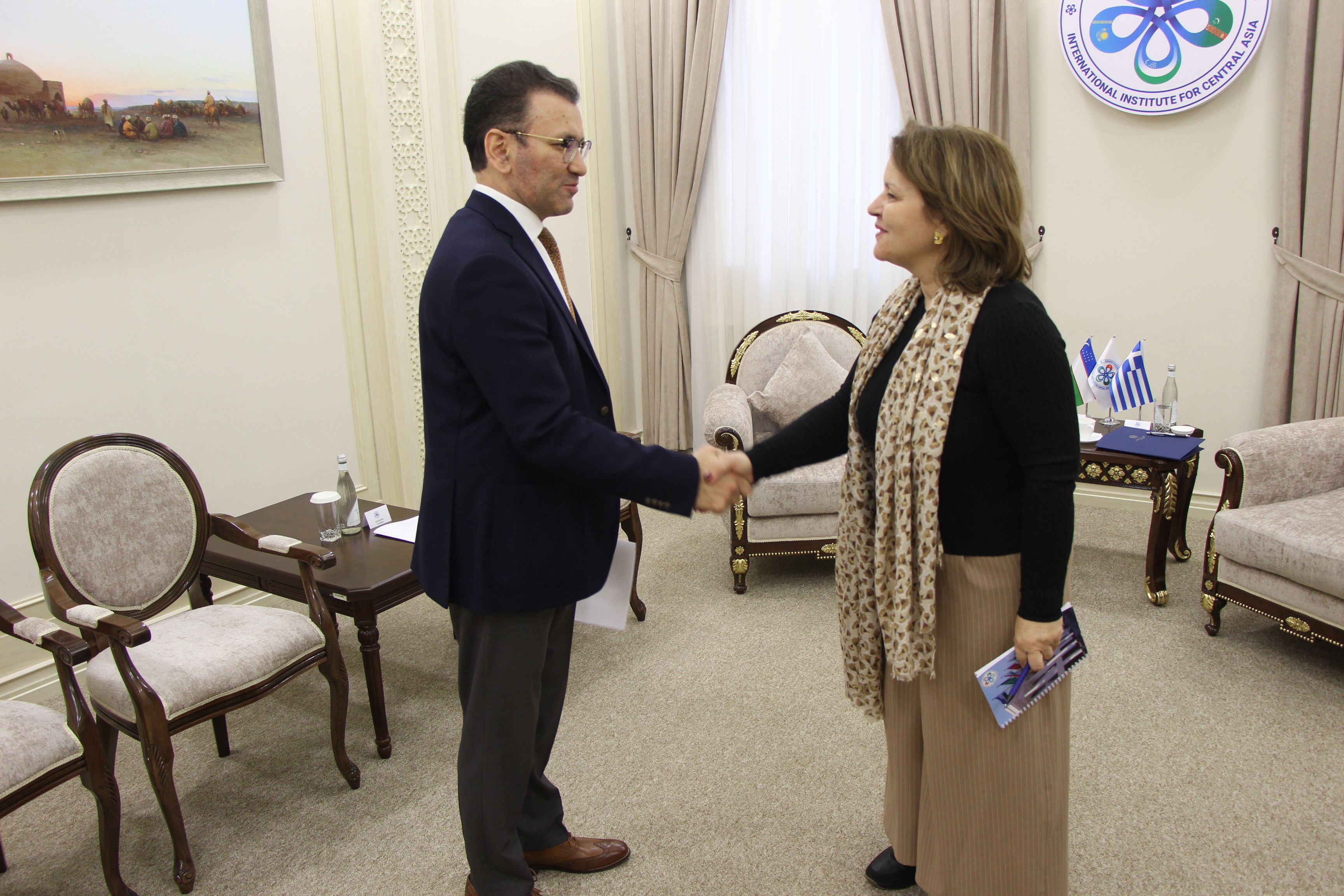 В МИЦА прошла встреча с Послом Греции