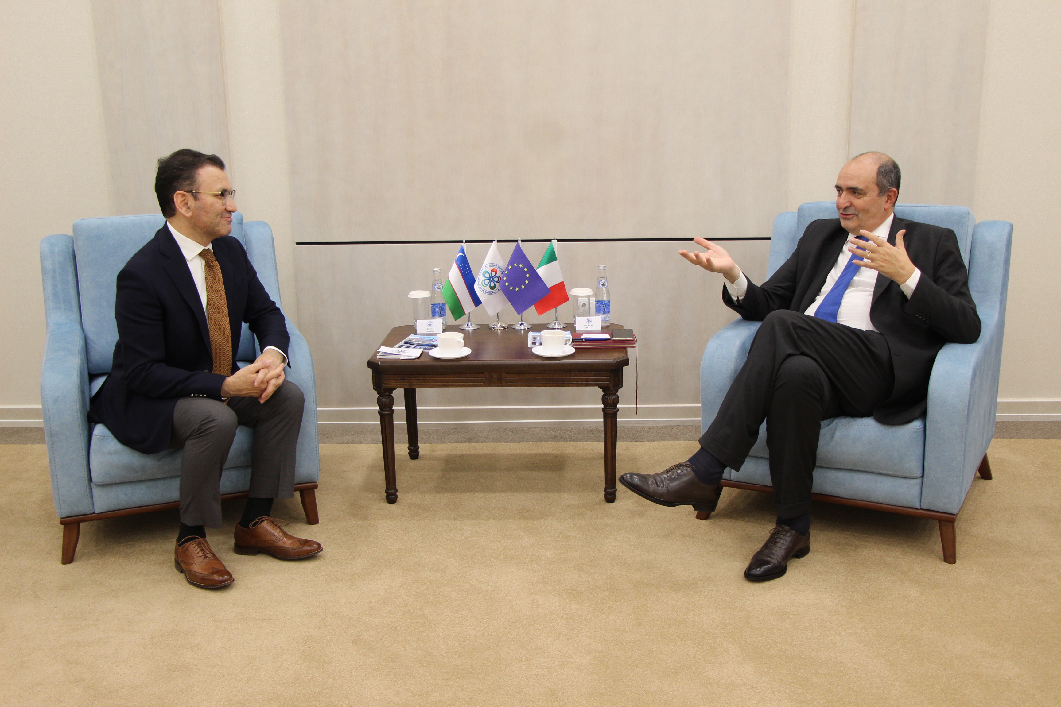 Вновь назначенный Посол Италии посетил МИЦА