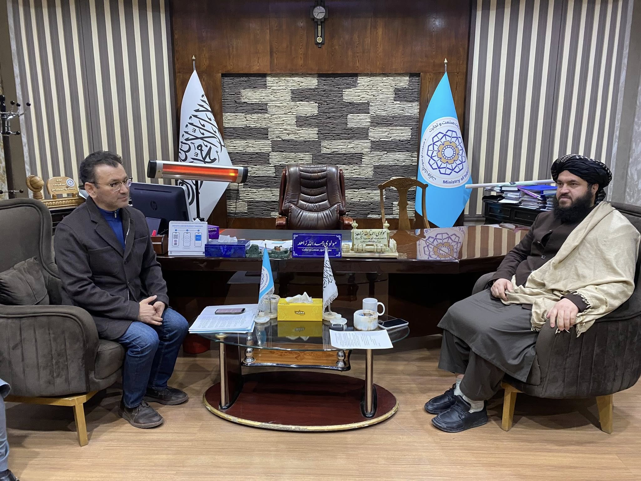 Директор МИЦА встретился с руководством Министерства торговли и промышленности Афганистана