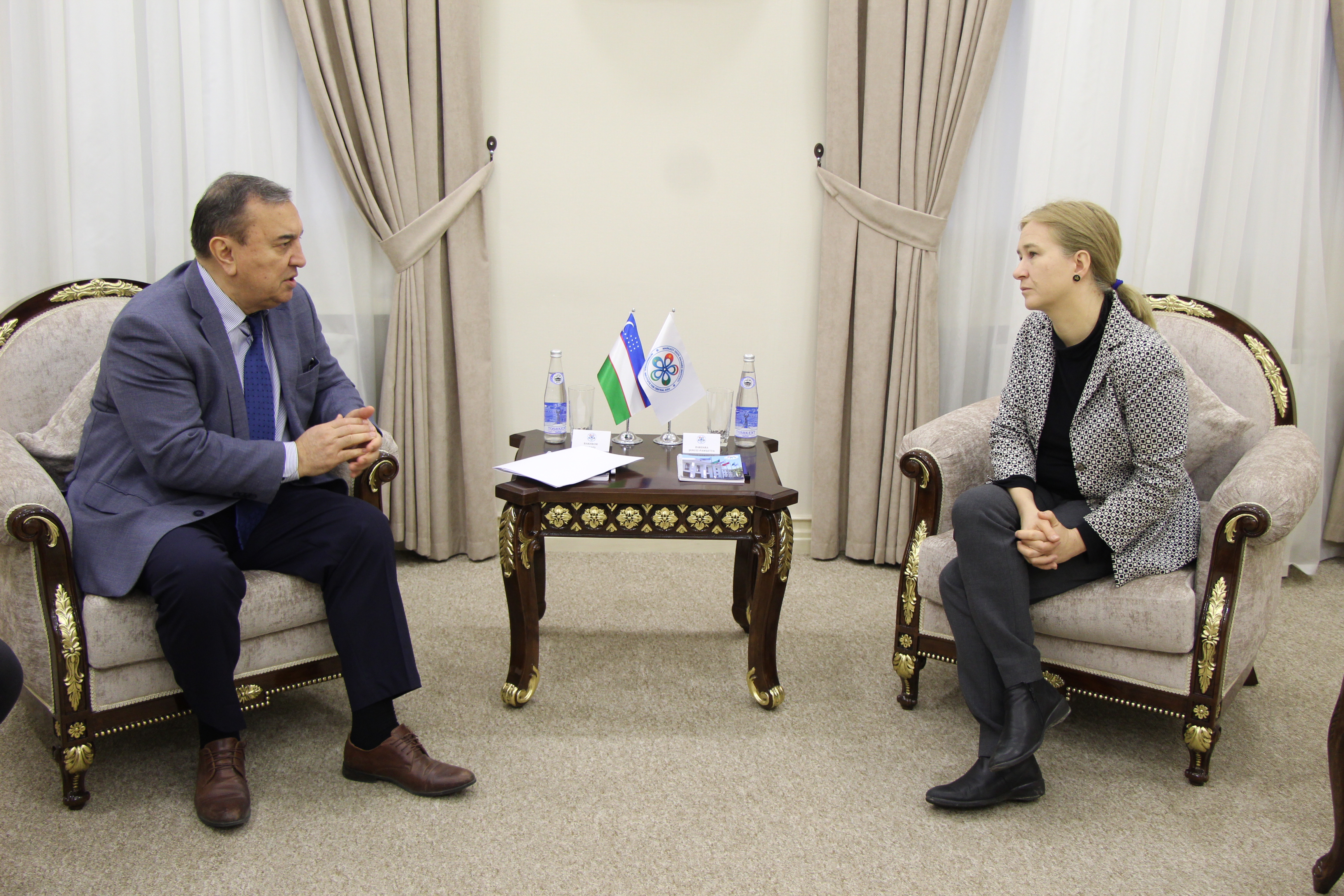 В МИЦА состоялась встреча с Международным институтом управления водными ресурсами