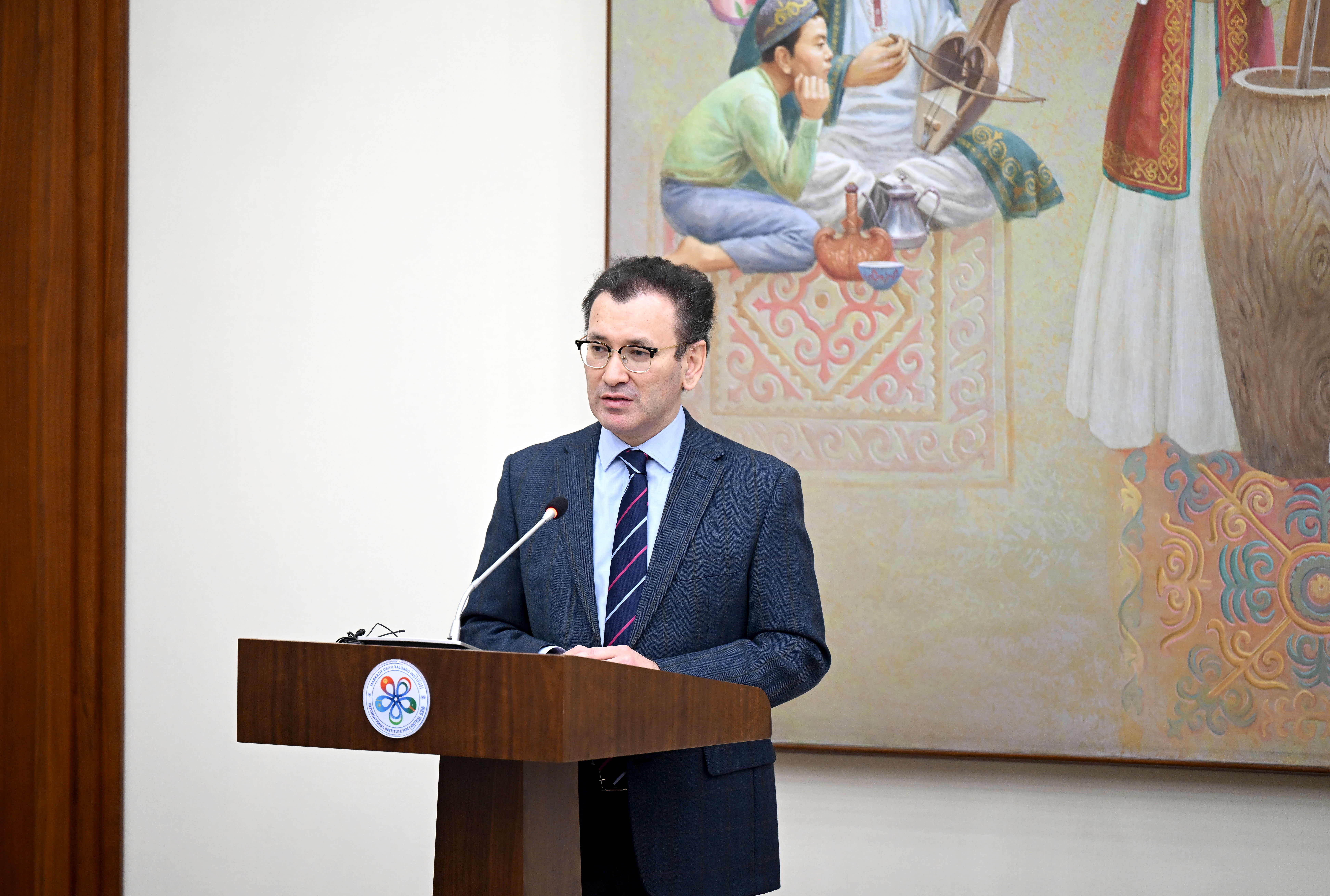 Выступление директора МИЦА на узбекско-таджикской конференции