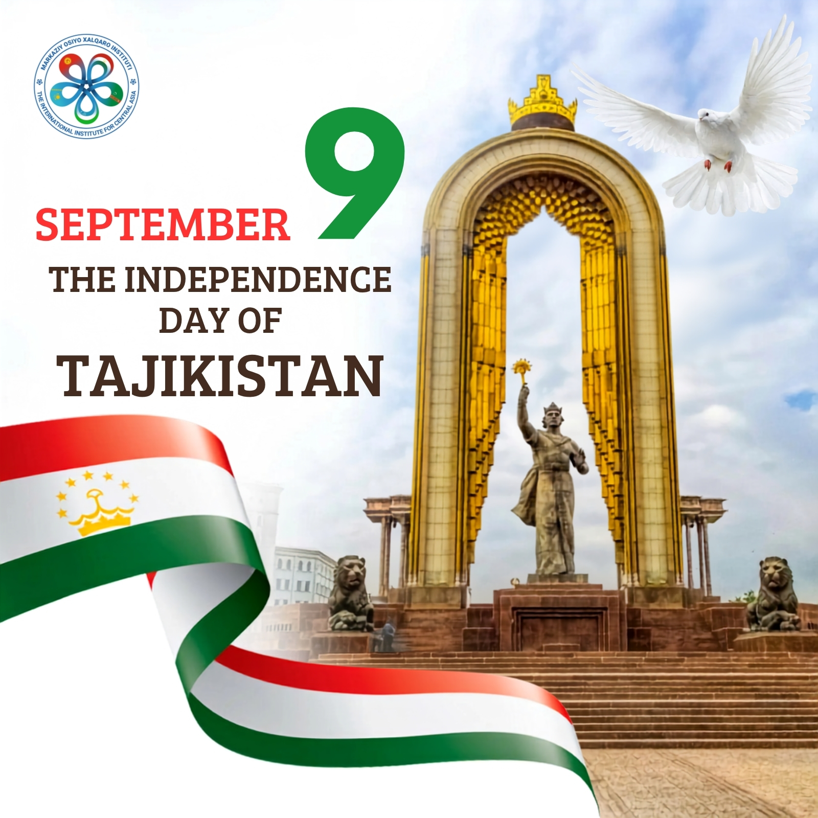Qardosh tojik xalqini Tojikiston Respublikasi davlat mustaqilligining 35 yilligi bilan chin dildan tabriklaymiz!