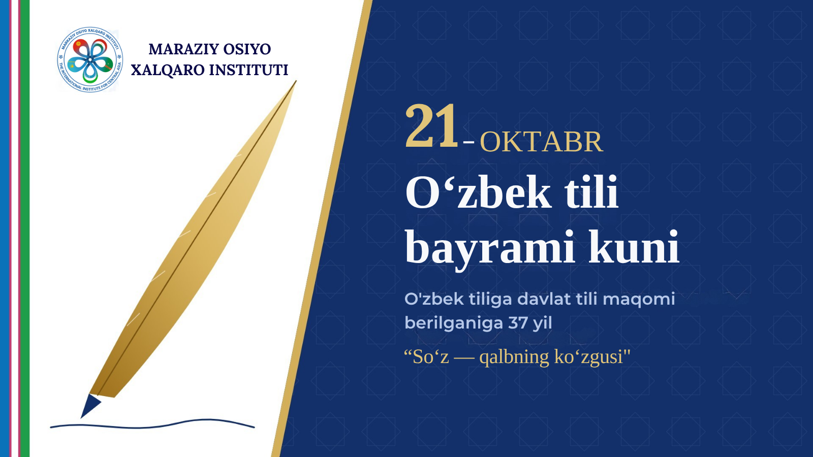 Happy Uzbek Language Day